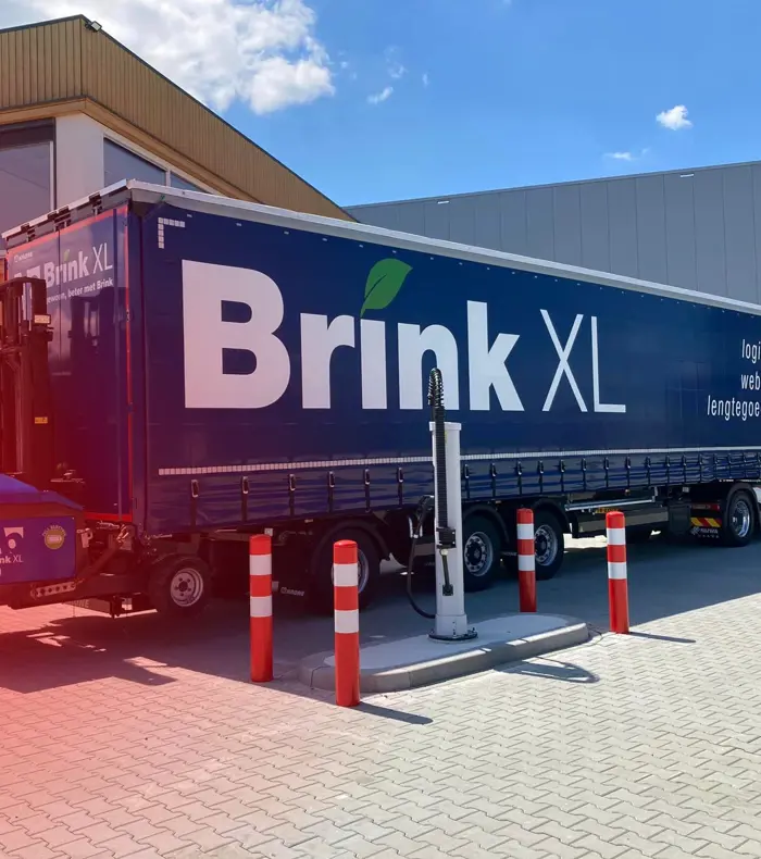 Brinkxl Truck Bij Laadplein Enter